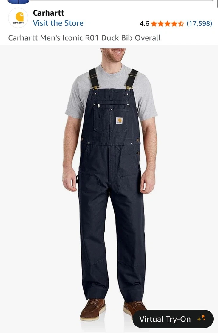 Carhartt Blue Uniform & Work Coveralls & Jumpsuits for sale | eBay