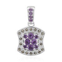 Cavill Amethyst AnhäNger 925 Silber 0,77Ct Elegant Violett Schmuck