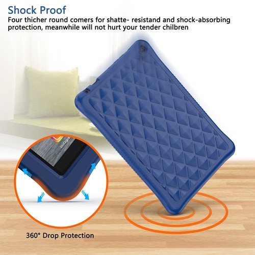 Case For Amazon Fire HD 8/ HD 8 Plus 2024/ 2022 Kids Shockproof Cover with Stand - Picture 250 of 255