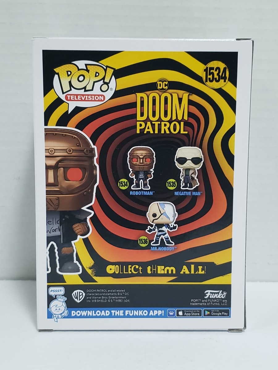 Funko POP! TV: Doom Patrol - Robotman | Figura In Vinile Da Collezione 9,5cm | Regalo Per Fan - 2