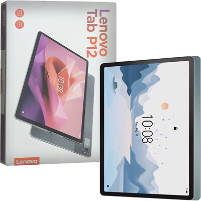 Lenovo Tab P12 Sage 128GB + 8GB With Pen WIFI + Bluetooth NEW | eBay