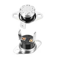 2pcs KSD301 Thermostat 40°C/104°F 10A Normally Open N.O Temperature Switch