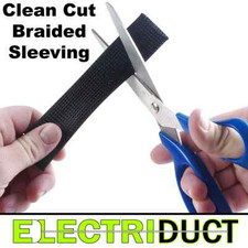 Techflex Fray Resistant Clean Cut Expandable Braided Sleeving - Size Options