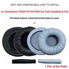Replacement Ear Pads Headband Pad for Sennheiser PX200 PX100 PX80 Headphone