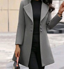 Womens Slim Blazer Suit Coat