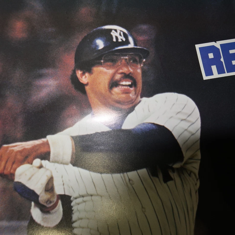 New York Yankees Reggie Jackson Reggie Bar Poster 15in x 18in 1978 Vintage - Image 2 of 4