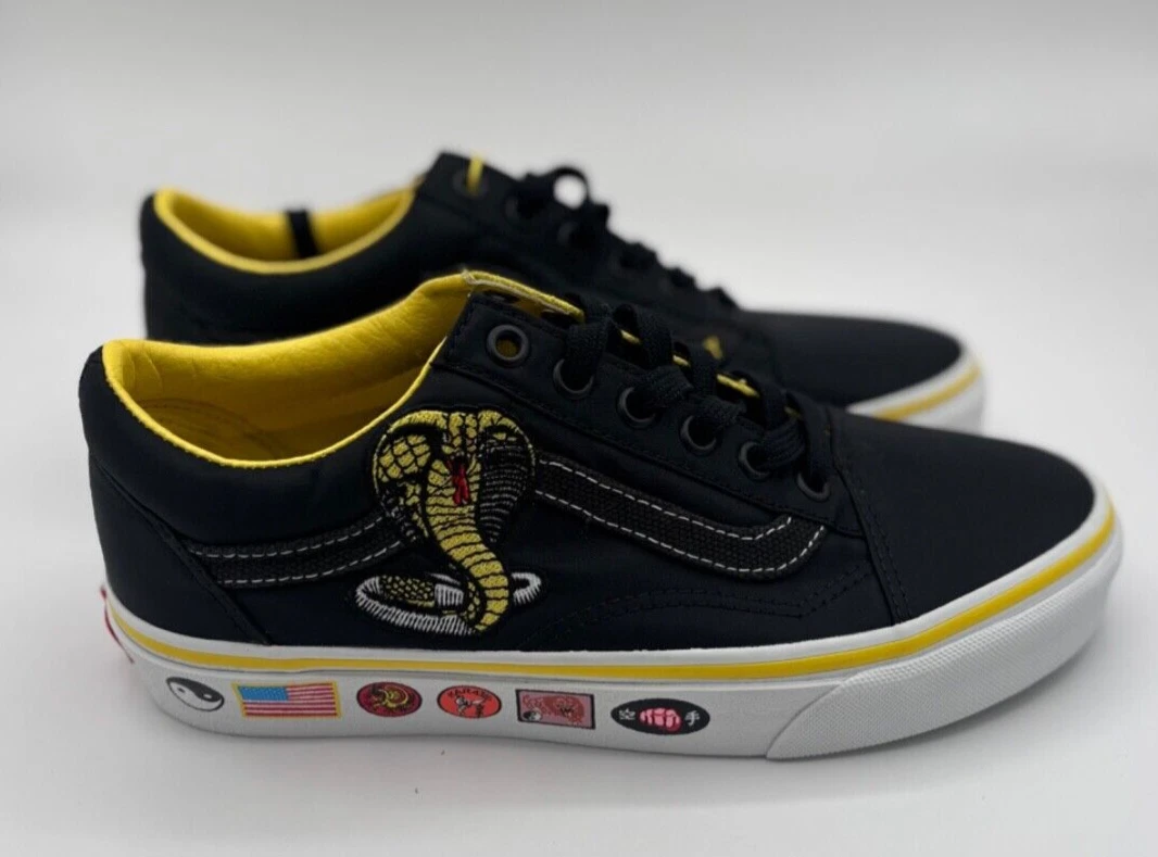 Vans X Cobra Kai Old Skool Shoes Mens Black Yellow Low Top Sneaker Karate New
Opens in a new window