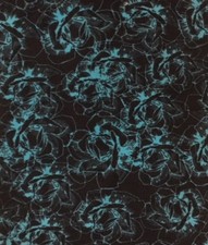 LuLaRoe Leggings  OS  BLACK with TURQUOISE ROSES  Floral UNICORN  Buy it NOW