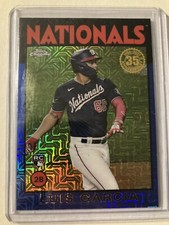 2021 Topps Update 1986 Blue Refractor Chrome /150 Luis Garcia Rookie #86TC-71