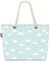 Void Tasche Bunte Wolken Kinder Kinderzimmer Himmel Herzen Skandinavien