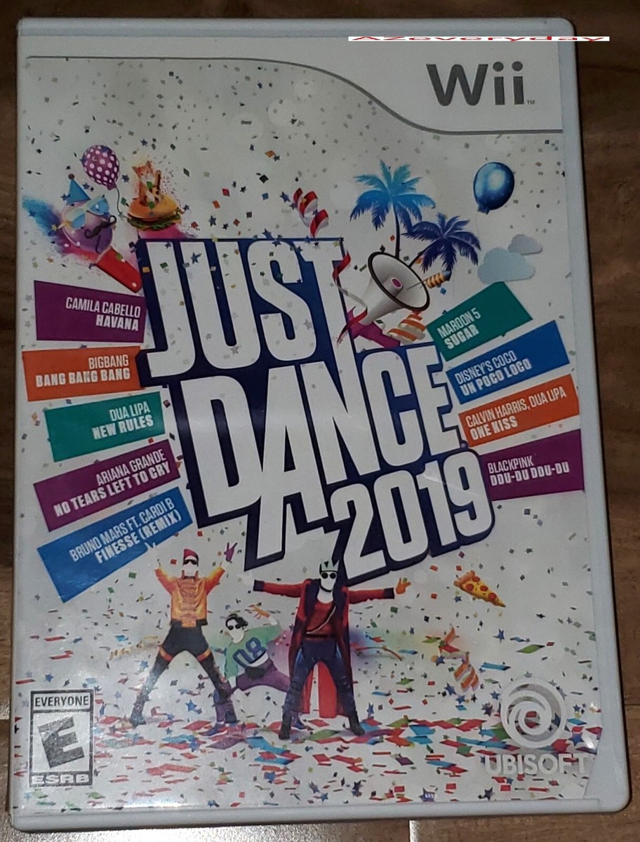 Wii Menu Just Dance 2019 Song List Wii Just Dance 2019 Wii Game