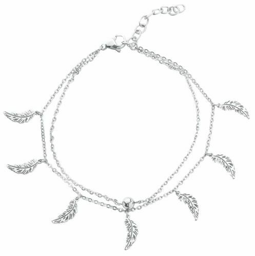 Cavigliera In Acciaio Inossidabile 316L - Catena 6mm, Regolabile, Chiusura A Moschettone, Per Uomo E Donna (22+5cm) - Foto 12