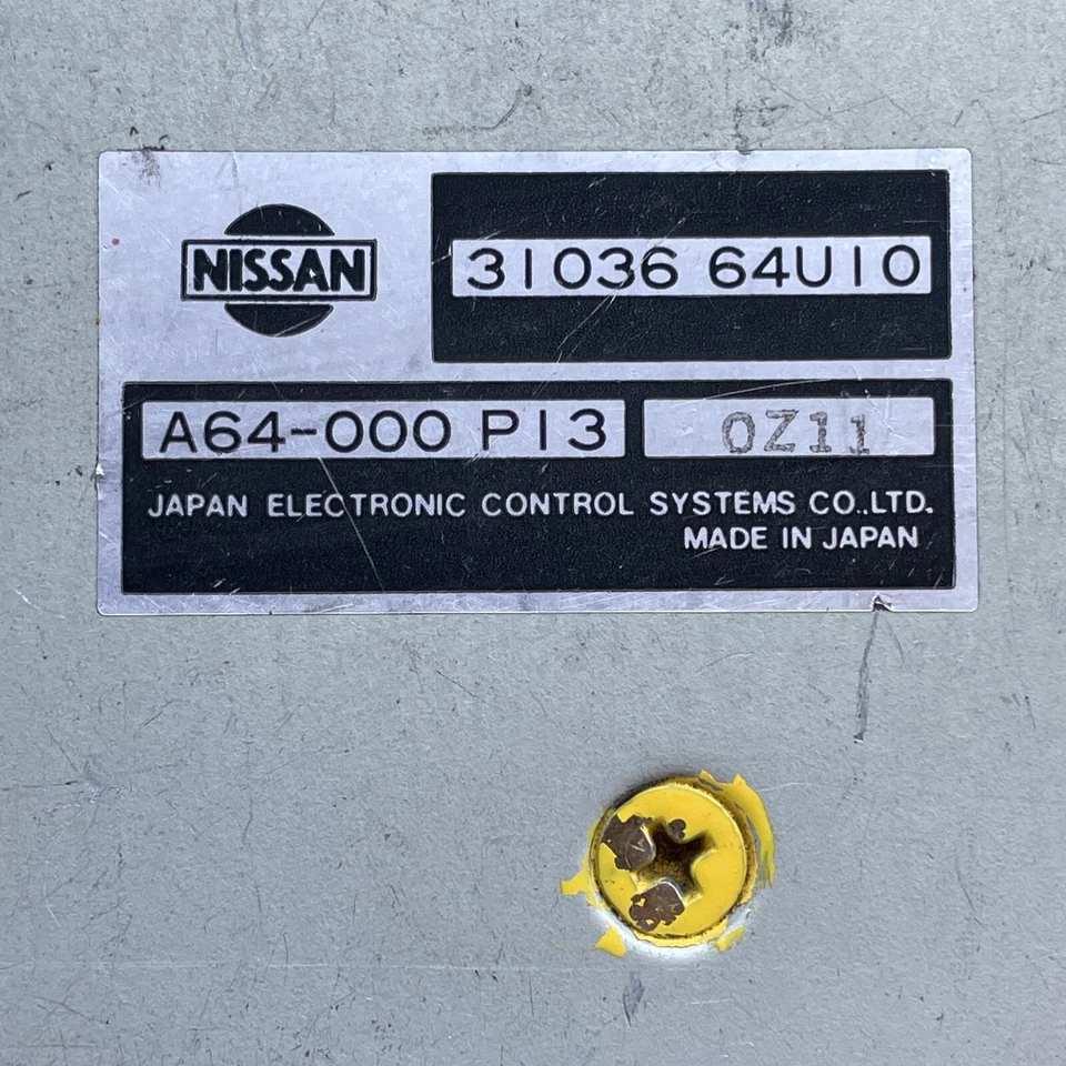 31036 64U10 1991 INFINITI Q45 OEM UNIDAD DE MÓDULO DE CONTROL DE TRANSMISIÓN TCM TCU Foto 3 de 4