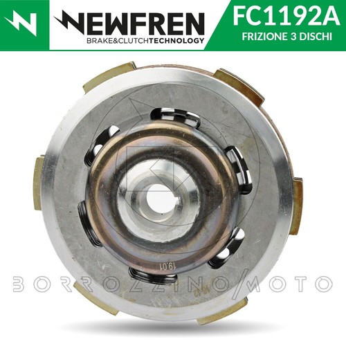 Kit Frizione Completa Newfren 3 Dischi - Per Vespa 50, 125, ET3, Primavera, Ape - Foto 6