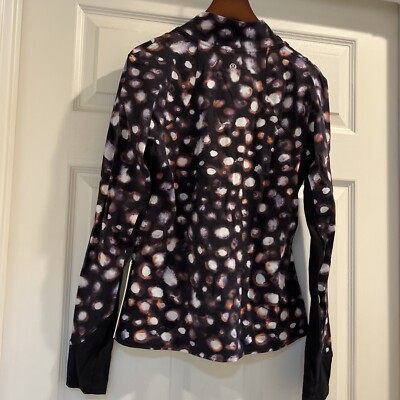 NWT Lululemon Nulux Half-Zip Long Sleeve Shirt Haze Dot Inverse