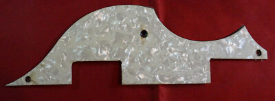 Höfner Vintage Pickguard Schlagbrett  weiß perl für 2 Pickups