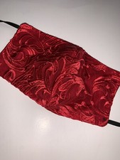 Red Lace Face Mask