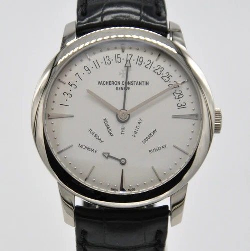 Vacheron Constantin Patrimony Retrograde Day-Date 18k White Gold 42mm 86020/000G