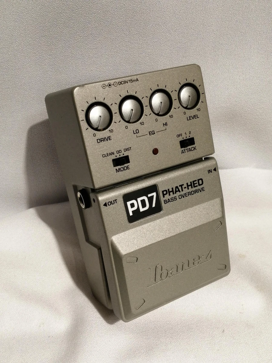 特別価格 PD7 Ibanez PHAT-HED OVERDRIVE BASS エフェクター - agrouls.cl