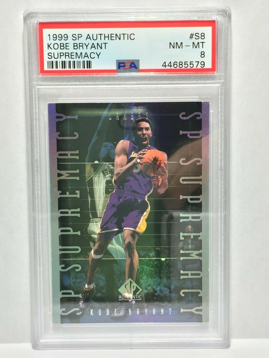 1999 SP Authentic Supremacy #S8 Kobe Bryant PSA 8 LA LAKERS LEGEND