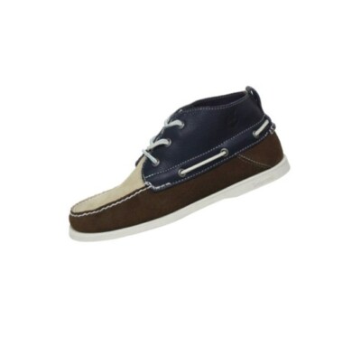 TIMBERLAND EK Heritage Boat FTB CHUKKA Gr. 41,5 US 8 Leder Herren Boots Schuhe