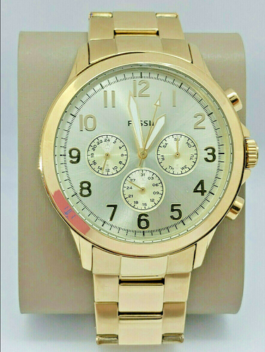 Fossil Yorke Multifunction Gold Tone 