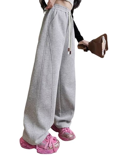 Kids Girls Sweatpants With Pockets Trousers Cycling Pants Skateboarding Jogger - Picture 16 of 25