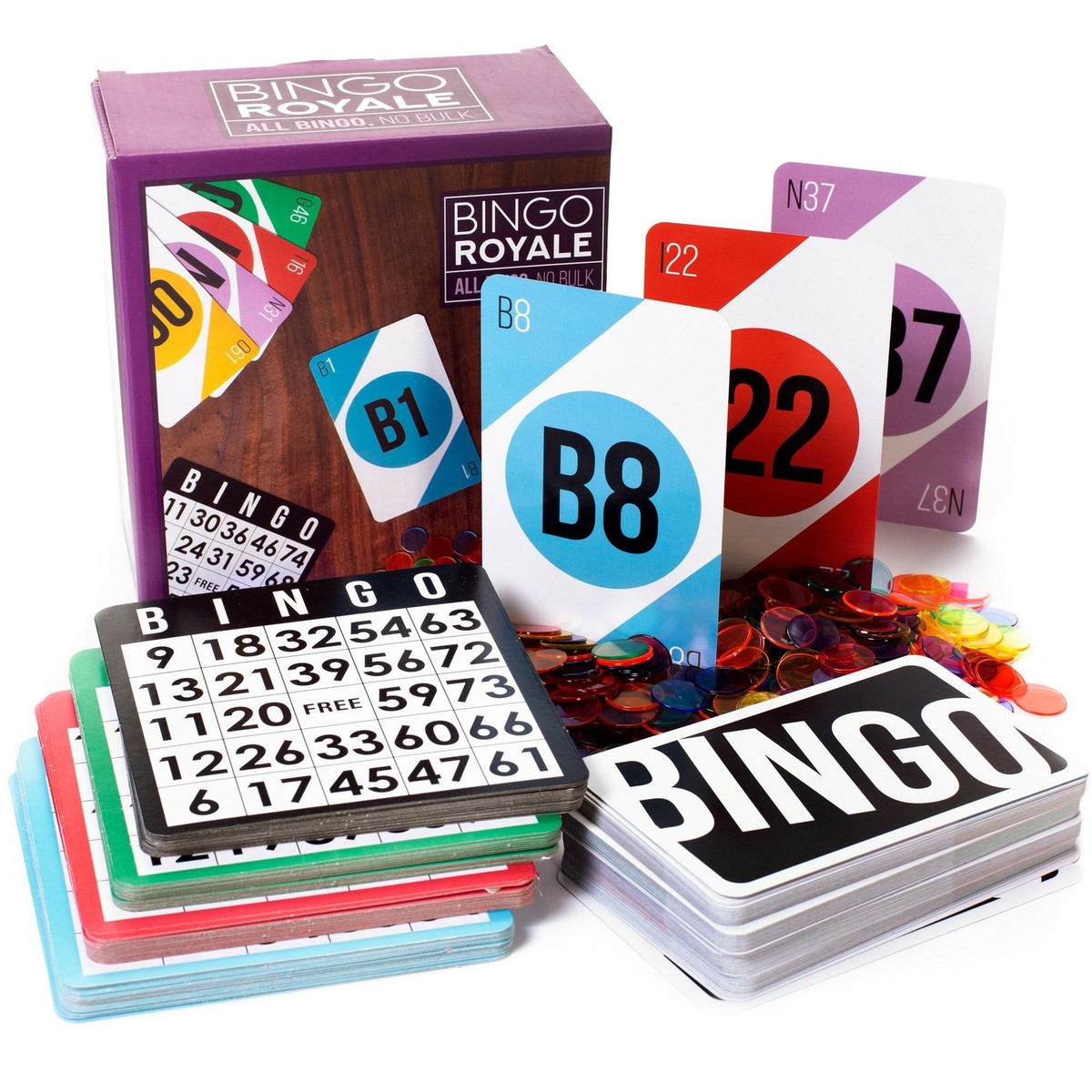 Bingo Bundle 000 Chips 100 Cards and Jumbo Deck of Calling Bingo Bundle 000 Chips 100 Cards and Jumbo Deck of Calling