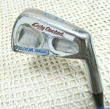 CUSTOM MADE Lady Orchid 5 Iron 36" Right Handed  Ladies Flex Steel Shaft