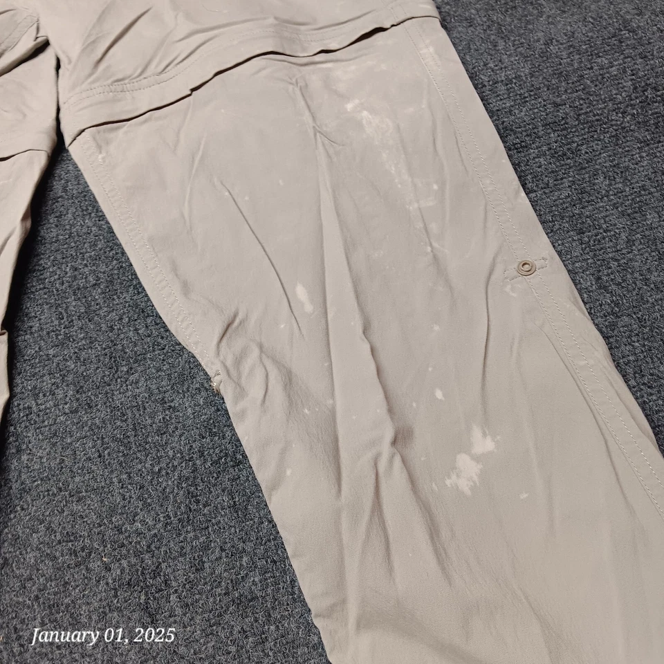 ** Calça de pesca World Wide Sportsman conversível caminhada feminina tamanho 6 - Imagem 2 de 4