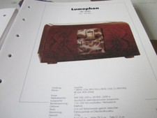 Radio Archiv Schaltplan 2004 Lumophon W 600, 1931