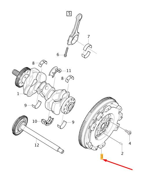 VOLVO XC40 Flywheel 32240762 NEW GENUINE | eBay
