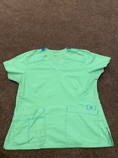 SOLID COLORED SCRUB TOPS BARELY WORN, SOME BRAND NEW