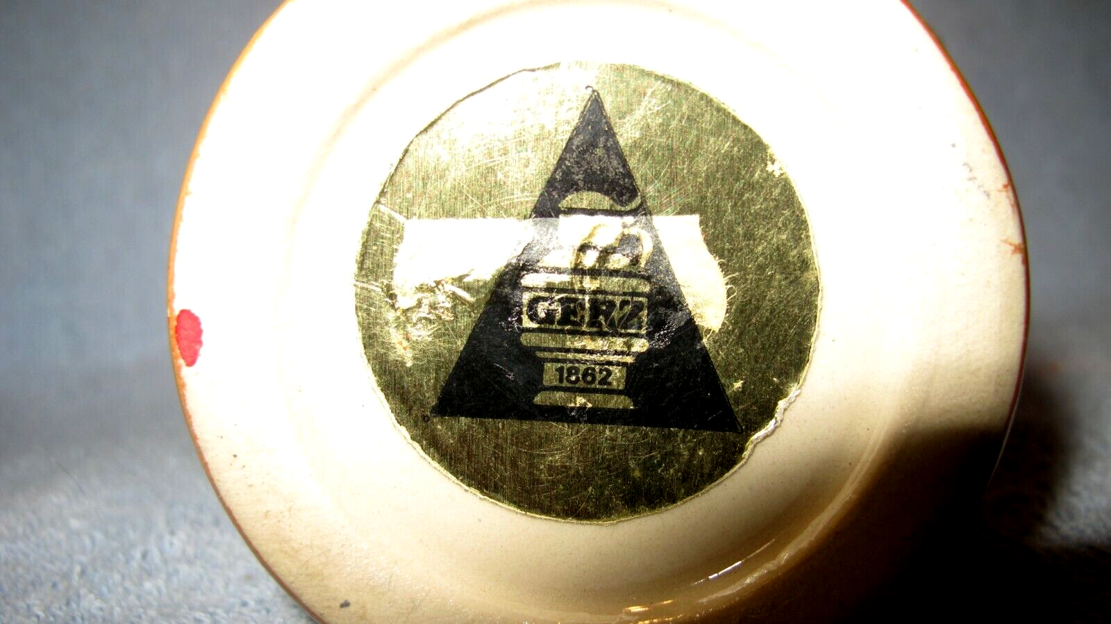 Vintage GERZ 1862 Germany Beer Stein / Marked DBGM Inside Lid eBay