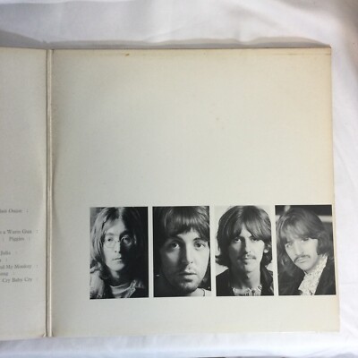 The Beatles White Album ドイツ盤 LP Stereo THE BEATLES WHITE ALBUM UK APPLE 1st PRESS COMPLETE STEREO