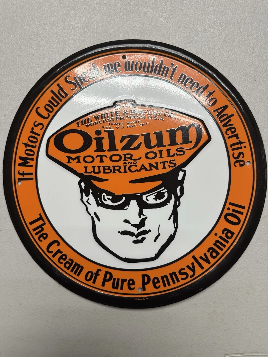 Oilzum In Collectible Gas & Oil Advertising Signs for sale | eBay