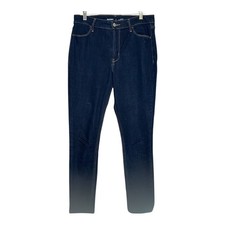 Old Navy High-Rise Super Skinny Dark Wash Denim Jeans Size 10
