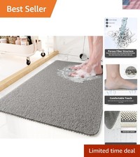 Non-Slip Bathtub Mat, 16x24 Inch, Shower Mats for Bath Tub, PVC Loofah Bathro...