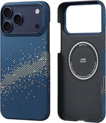 PITAKA Magnetic iPhone 17 Pro Aramid Fiber Case with Sensitive Camera Control Bu