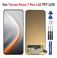 TFT LCD Display Touch Digitizer Assembly Replacement For Tecno Pova 7 Pro LJ8