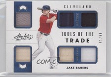 2020 Panini Absolute Tools of the Trade 6 Swatch 91/99 Jake Bauers #TT6-JB k5t