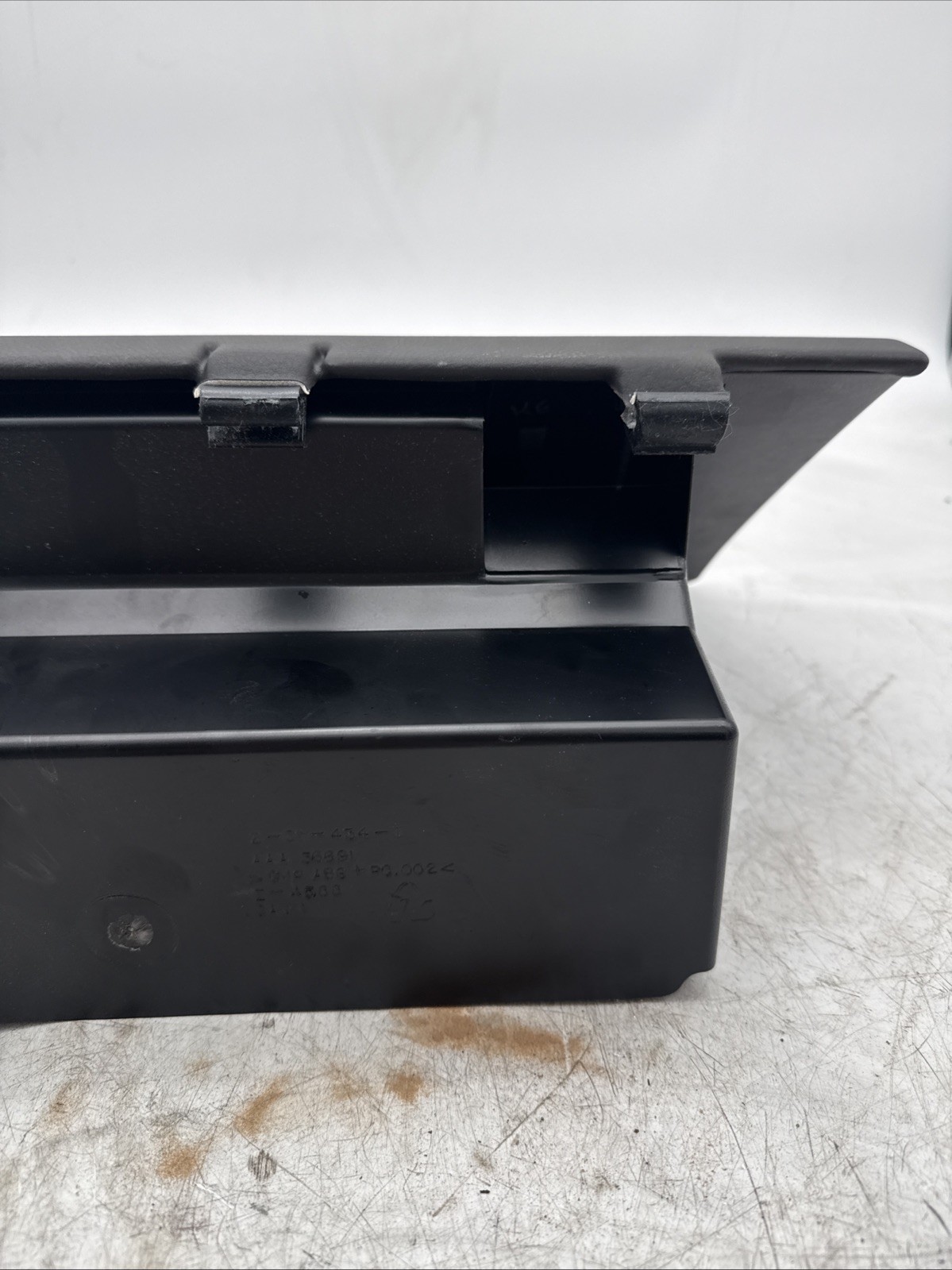 06-13 CHEVROLET CORVETTE C6 DASHBOARD COMPLETE GLOVE BOX LOCK ASSEMBLY BLACK OEM