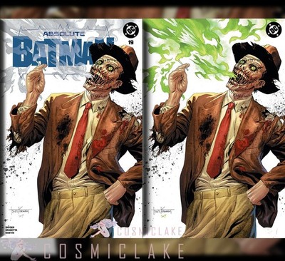 ABSOLUTE BATMAN #19 KIRKHAM SCARECROW VIRGIN VARIANT SET PRESALE 4/8 