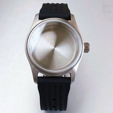 Classic 36/39mm Pilot 20ATM Watch Case For Seiko NH35 NH36 ETA2824 Miyota 8215