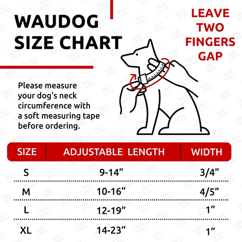 Long Lasting Leather Dog Collar for Large Dogs Medium & Small Dogs Adjustable - Picture 6 of 6