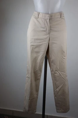 Aj Armani Jeans Pantalon Droit Femme Tg 44 Woman Vintage Pants Casual Logo - Photo 1/4