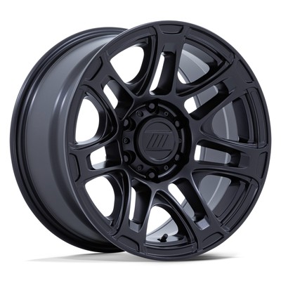 Pro Comp PA204 ROUGHNECK Wheels 17x8 (20, 6x139.7, 106.1) Black Rims Set of 4