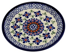 Polish Pottery Handmade Dessert Plate 6.5" Dia. by Zak ady Boles awiec Poland