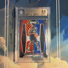 2017-18 Panini Prizm DONOVAN MITCHELL RWB Rookie Card (#117) - BGS 9.5 (Mint). rookie card picture
