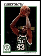 1991-92 Hoops Derek Smith Boston Celtics #340